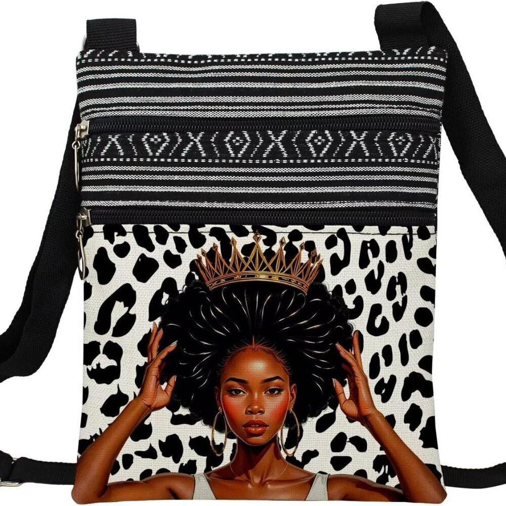 Messenger Bag Small Ethnic Pattern Crossbody Wall… - image 1